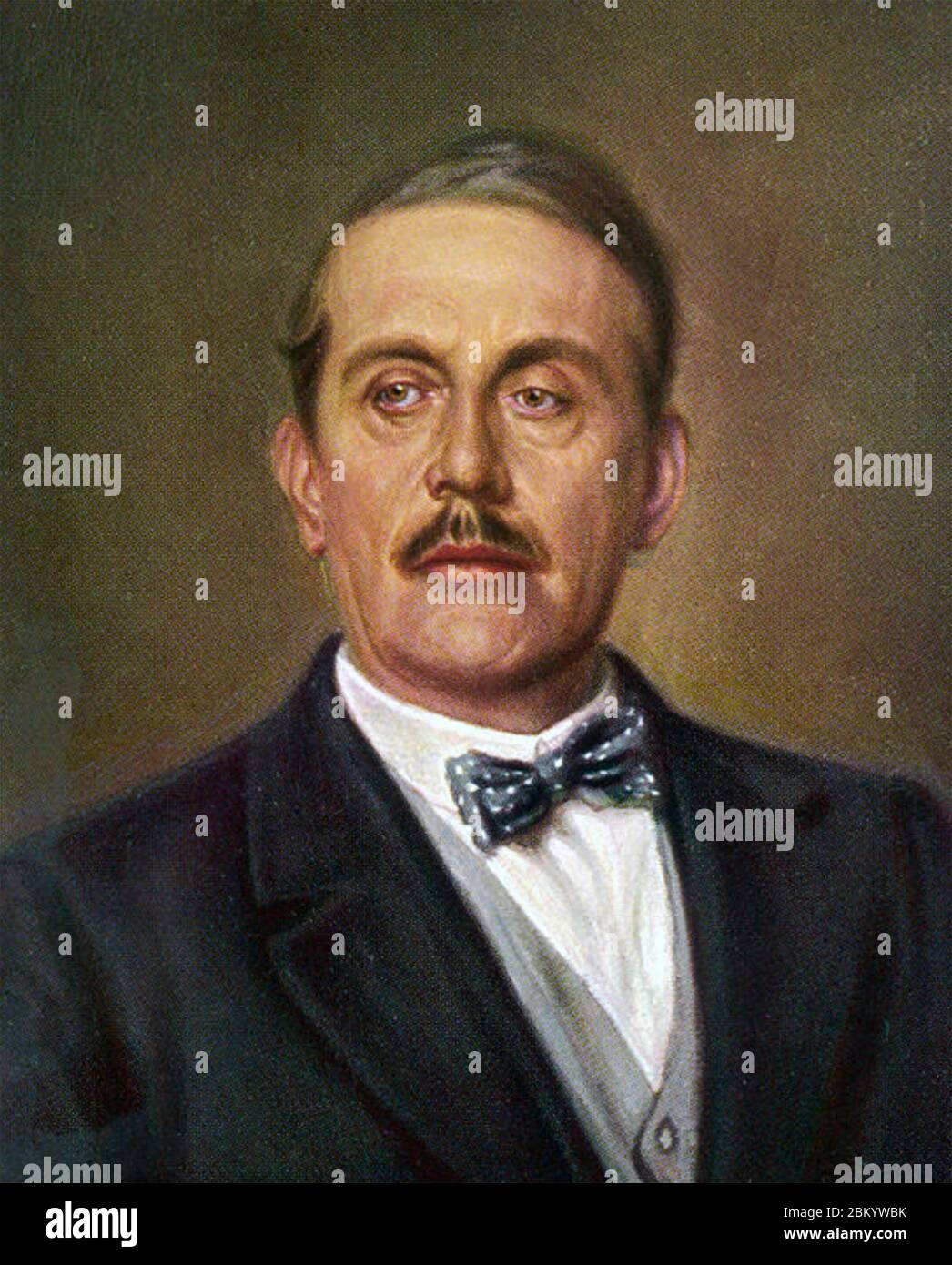 GIACOMO PUCCINI (1858-1924) Italian operatic composer Stock Photo
