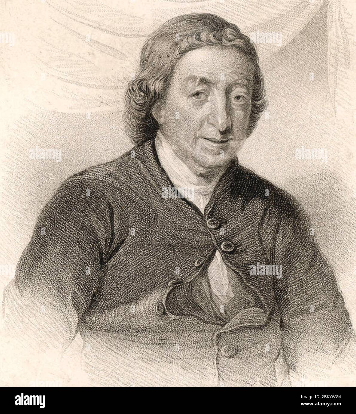 WILLIAM EMERSON (1701-1782) English mathematician and inventor Stock Photo