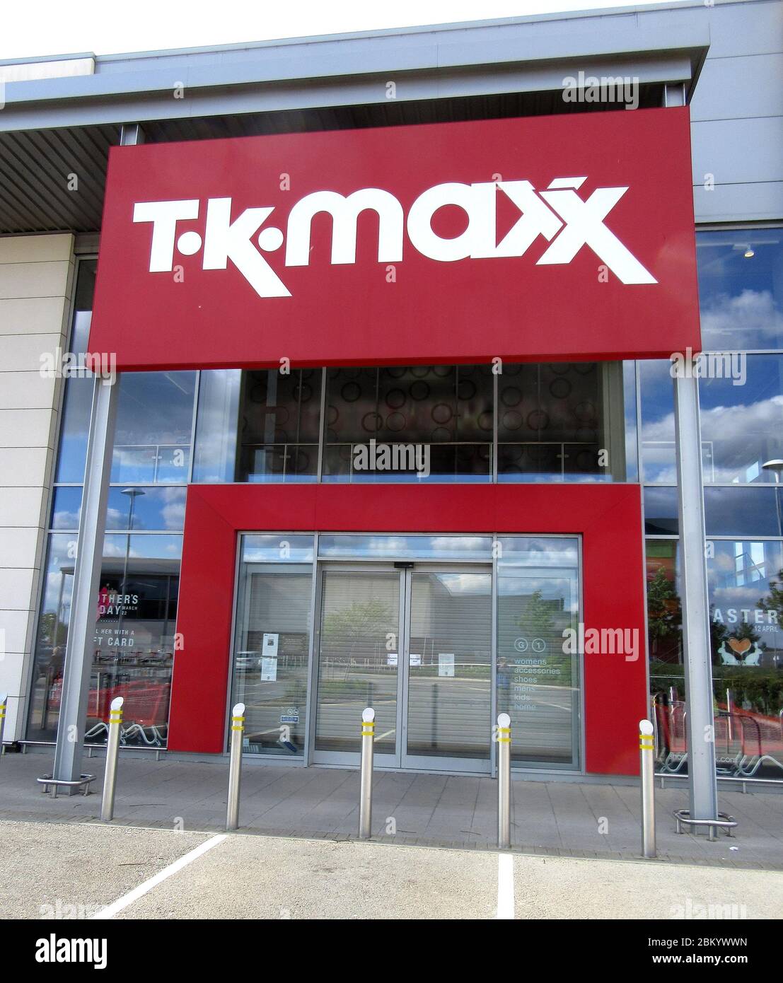 TK Maxx logo seen at one of their retail store branches Stock Photo Alamy