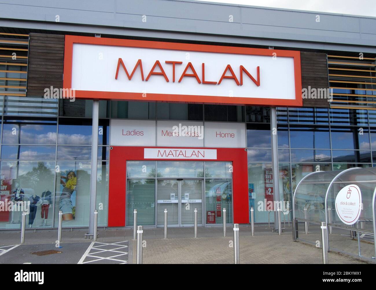Matalan logo seen at one of their retail store branches Stock Photo Alamy