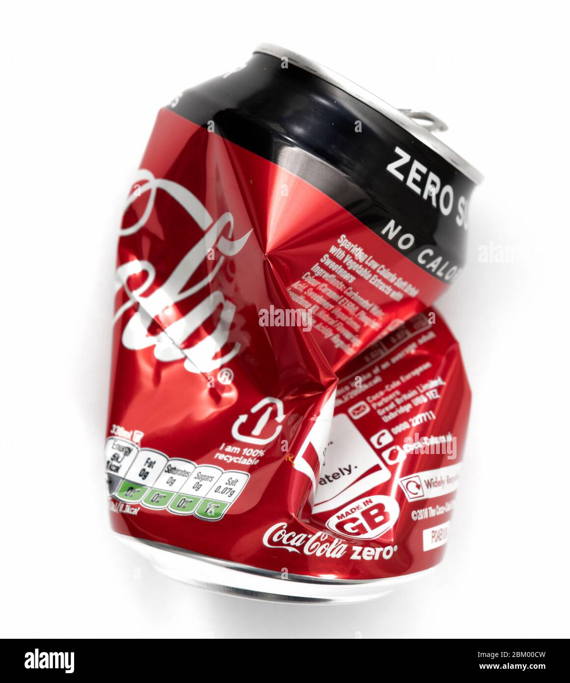 Coca cola can crushed hires stock photography and images Alamy