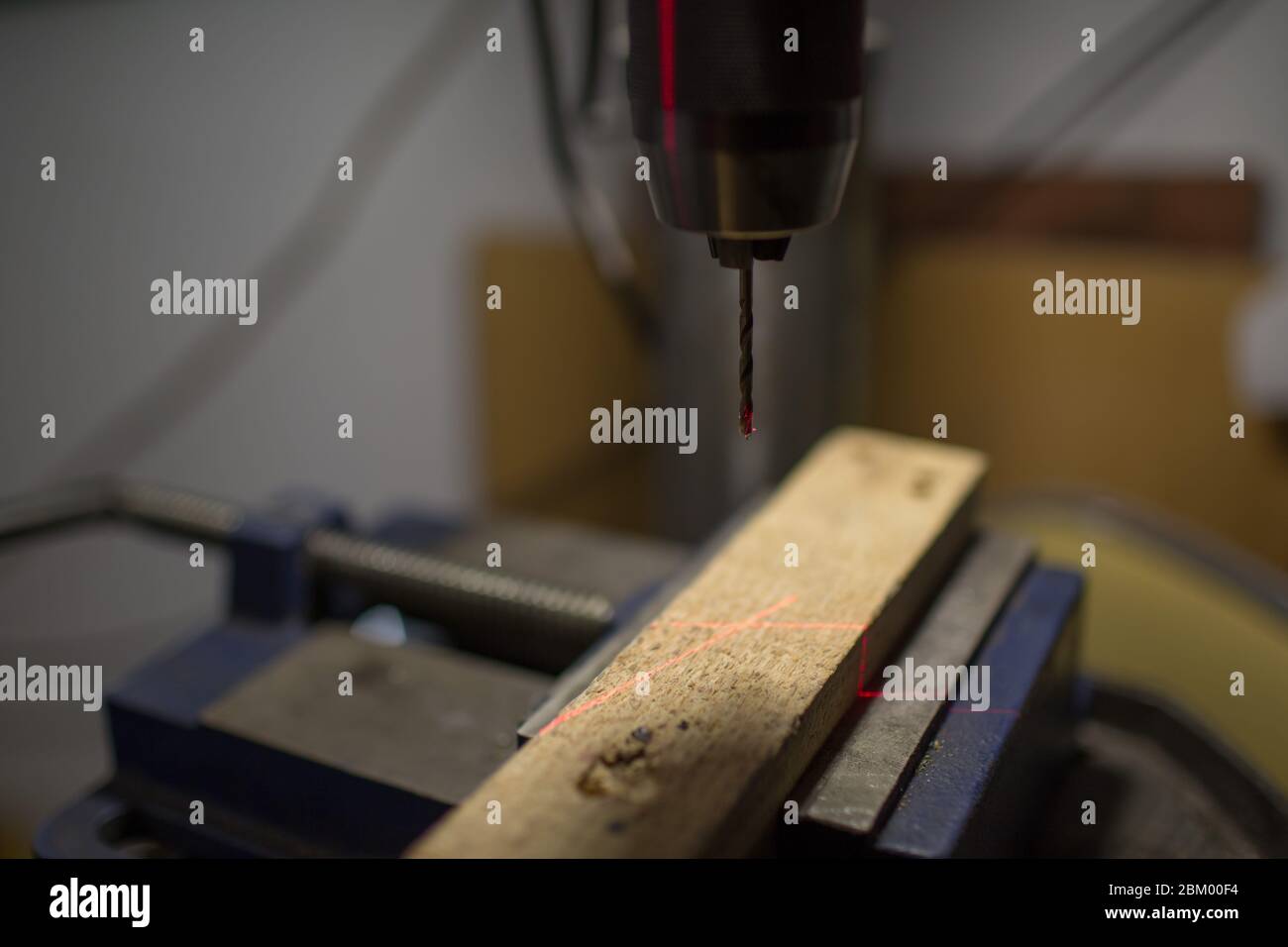 Drilling machine with laser sight in the Stock Photo Alamy