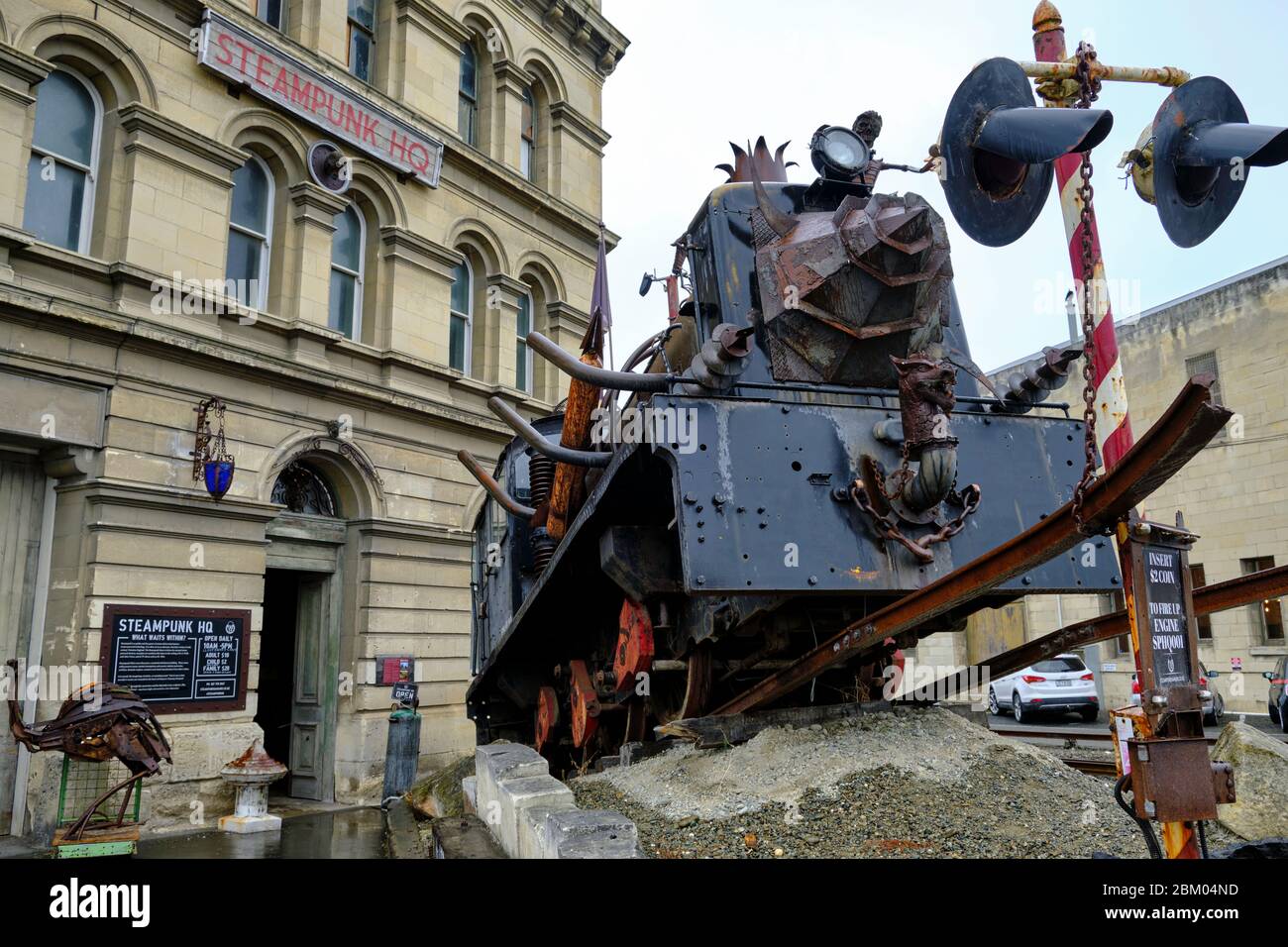 Steampunk museum in Oamaru considered to be the steampunk capital of