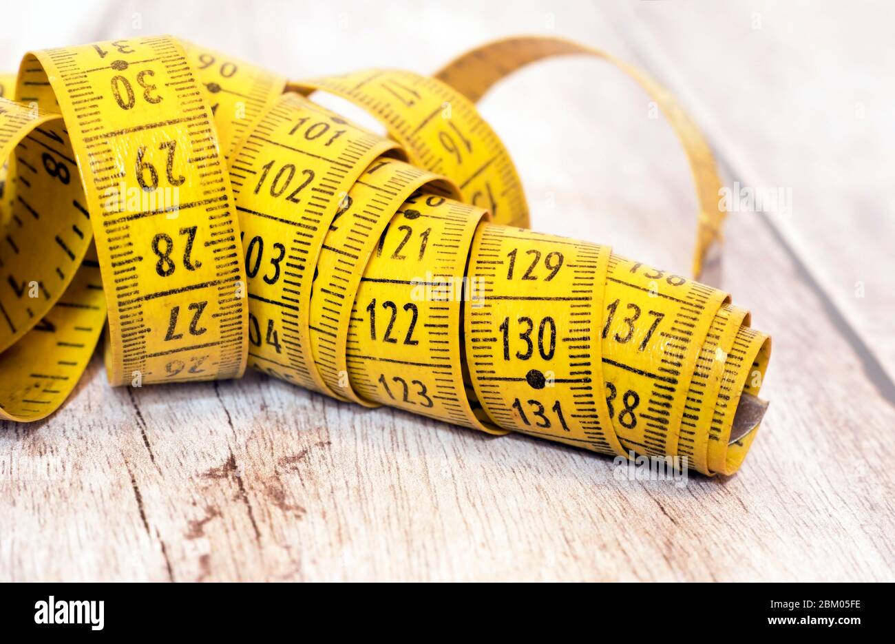 Download Weight Loss Concept Website Banner Of A Measuring Tape With Copy Space Stock Photo Alamy