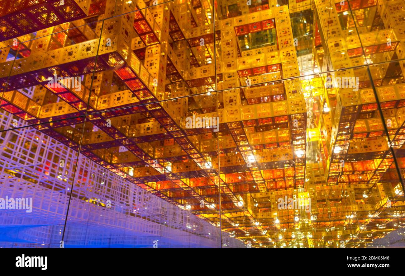 Altino Arantes building interior, Sao Paulo, Brazil Stock Photo