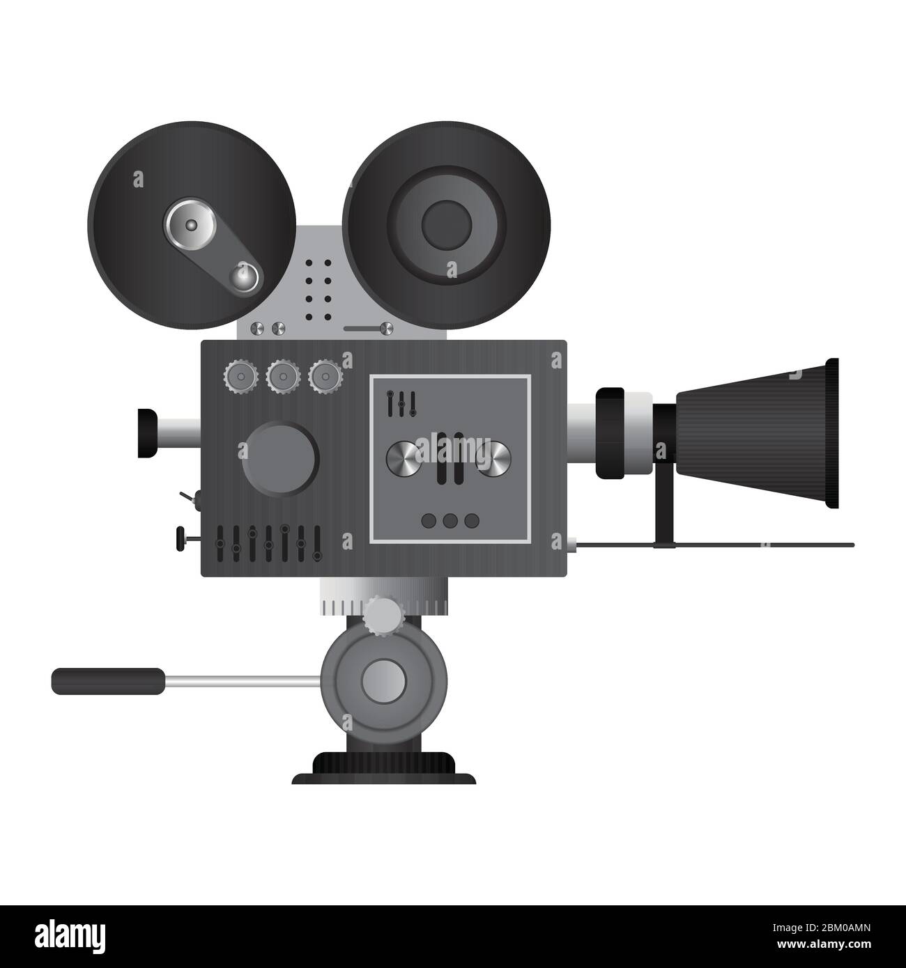 movie projector vector