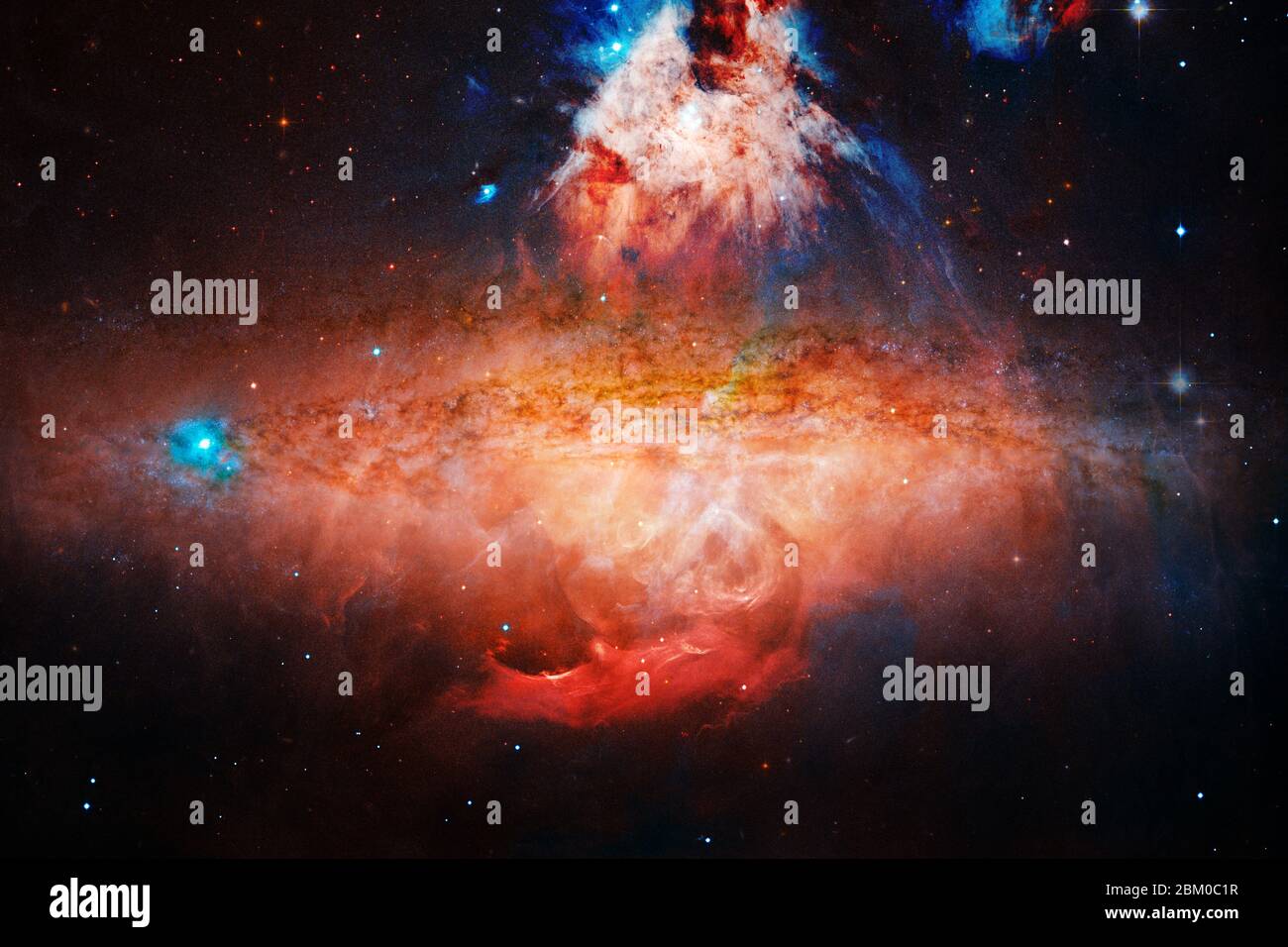 Beauty of endless cosmos. Science fiction art. Elements of this image ...