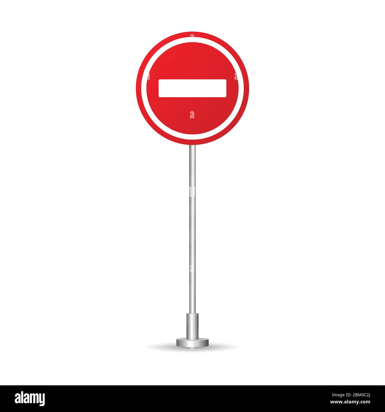 Do not enter sign vector illustration isolated on white background Stock Vector