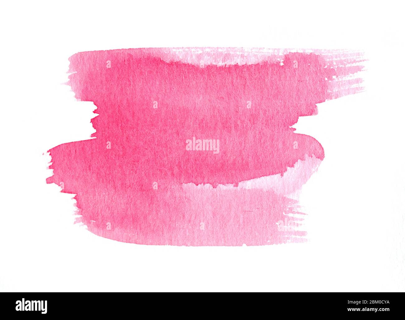 watercolor paint isolated on white background Stock Photo - Alamy