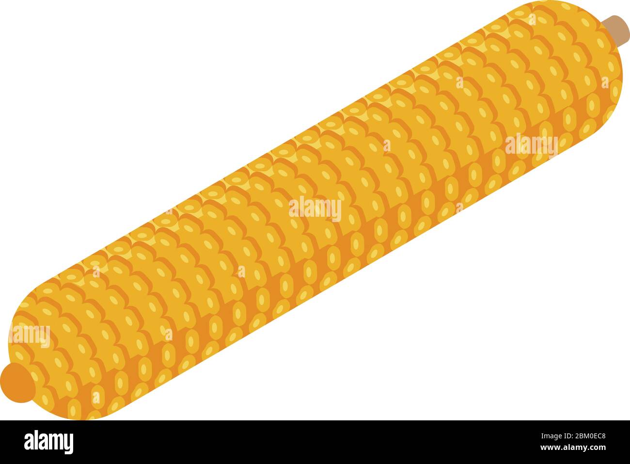 Corn cob icon, isometric style Stock Vector Image & Art - Alamy