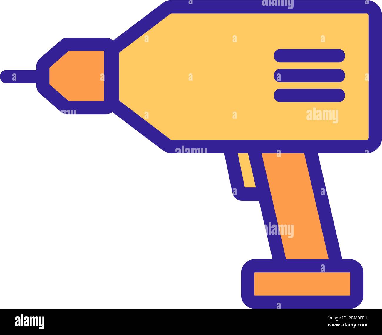 screwdriver type icon vector outline illustration Stock Vector Image ...