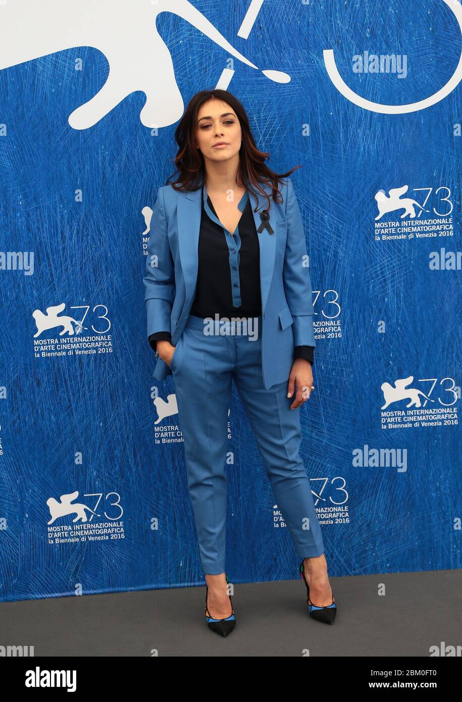 Venice, Italy. 31th August, 2016. Valentina Lodovini, member of the Orizzonti jury  at the 73rd Venice Film Festival Stock Photo