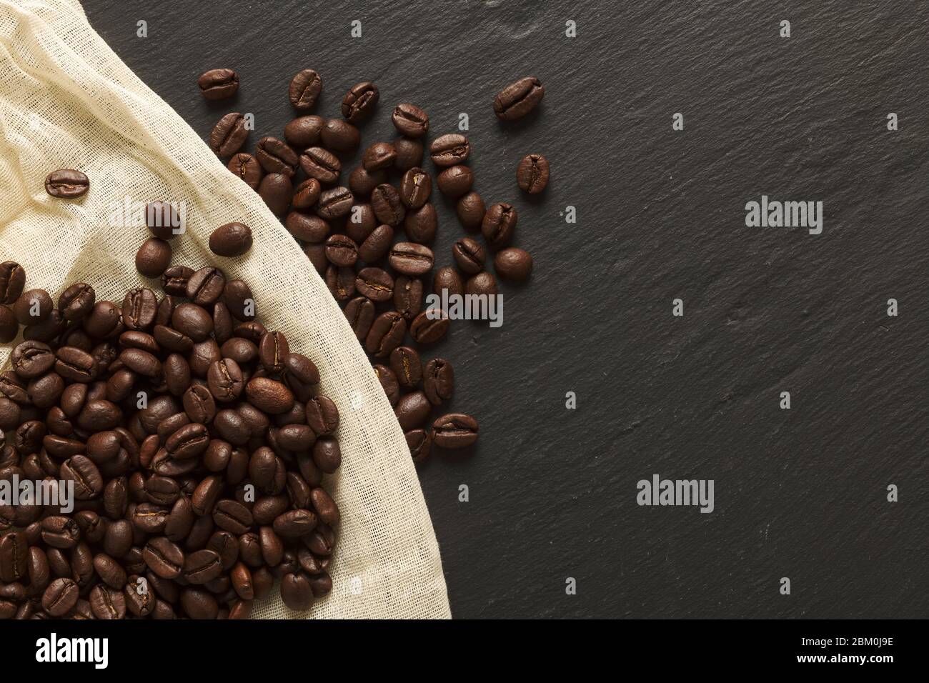 View of Coffee beans ground on stone hi-res stock photography and images - Alamy