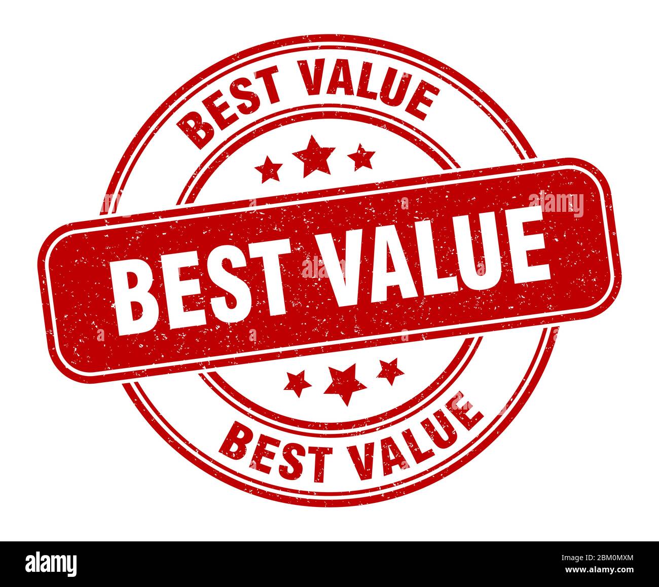 best value stamp. best value label. round grunge sign Stock Vector