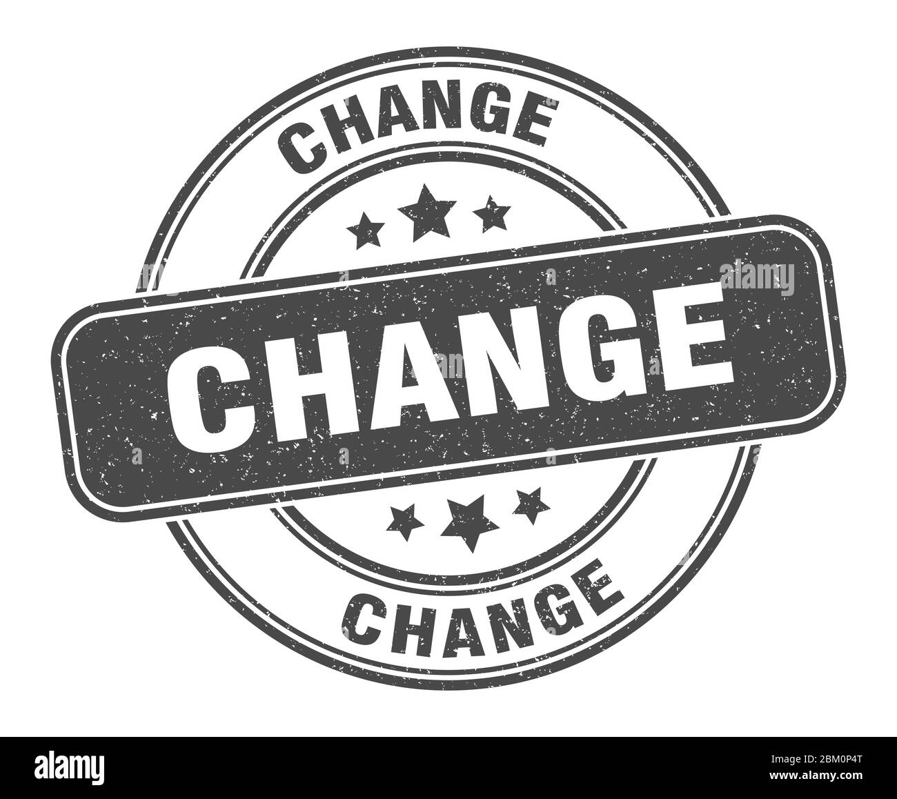 change stamp. change label. round grunge sign Stock Vector Image & Art ...