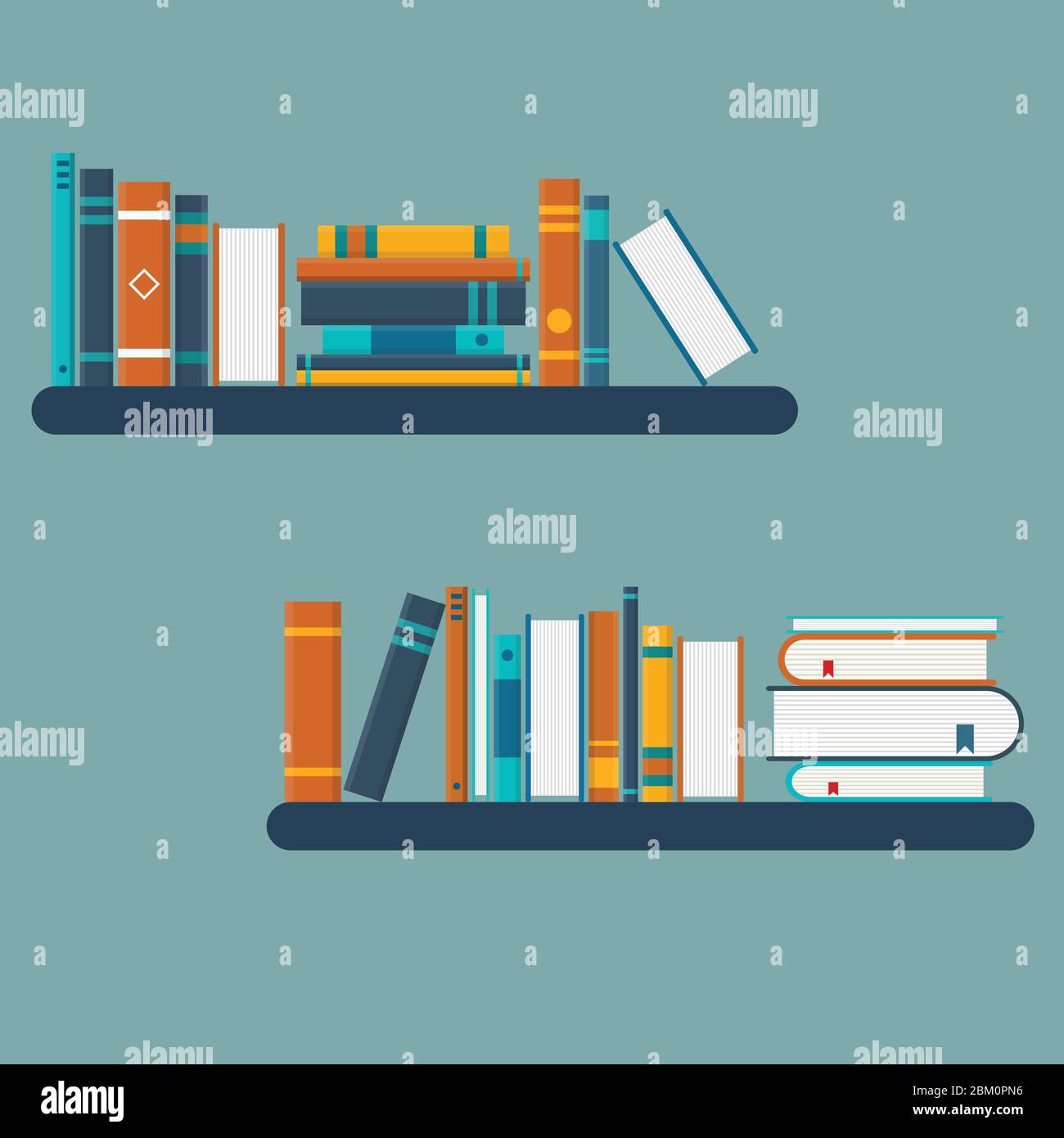 Education concept vector illustration in flat design Stock Vector Image ...