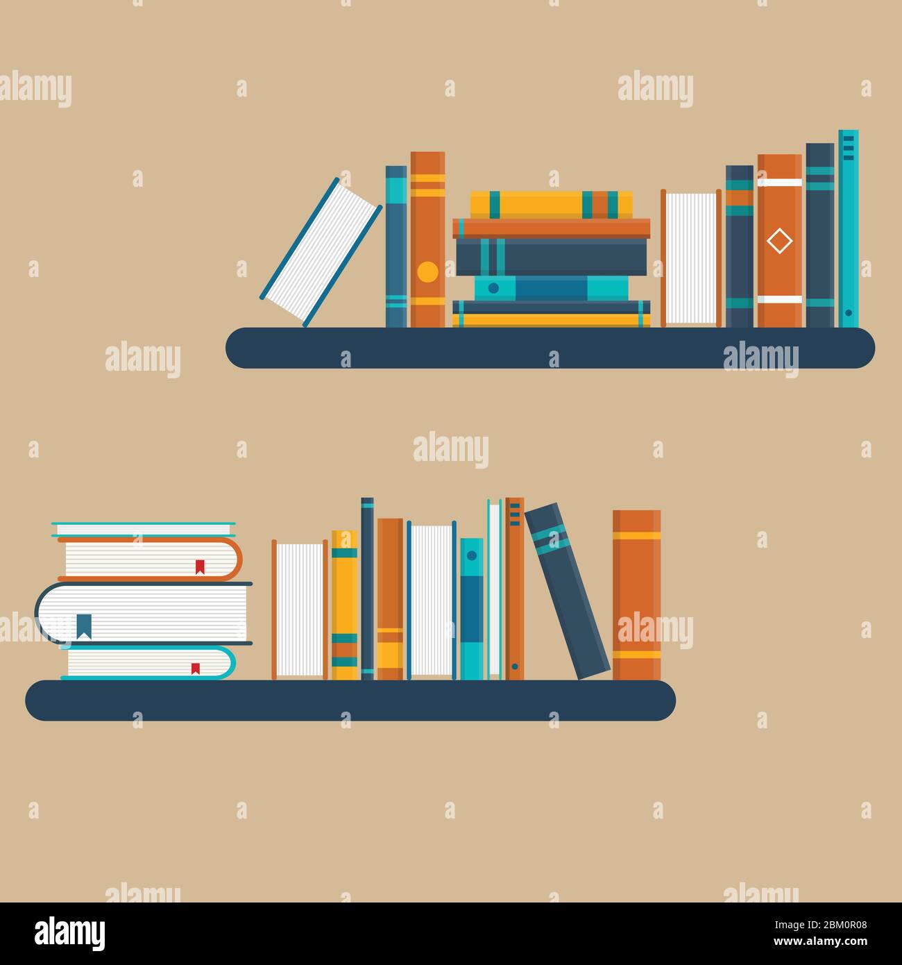 Education concept vector illustration in flat design. Stock Vector