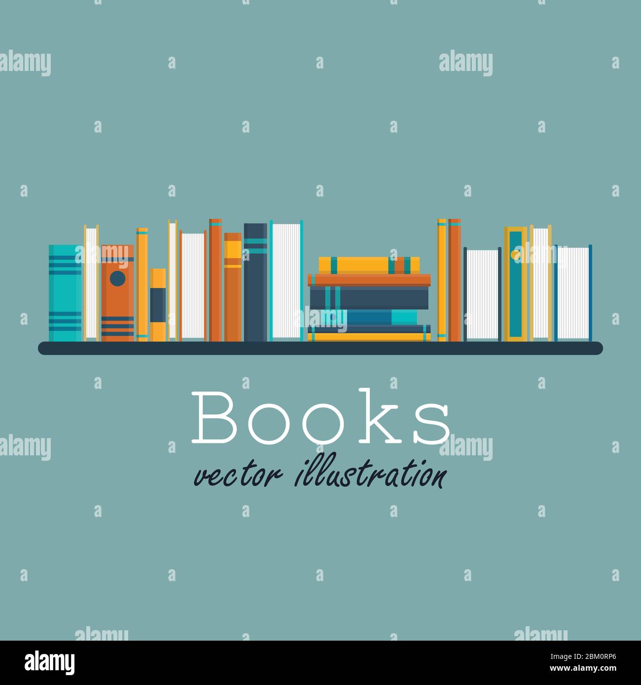 Education concept vector illustration in flat design Stock Vector Image ...