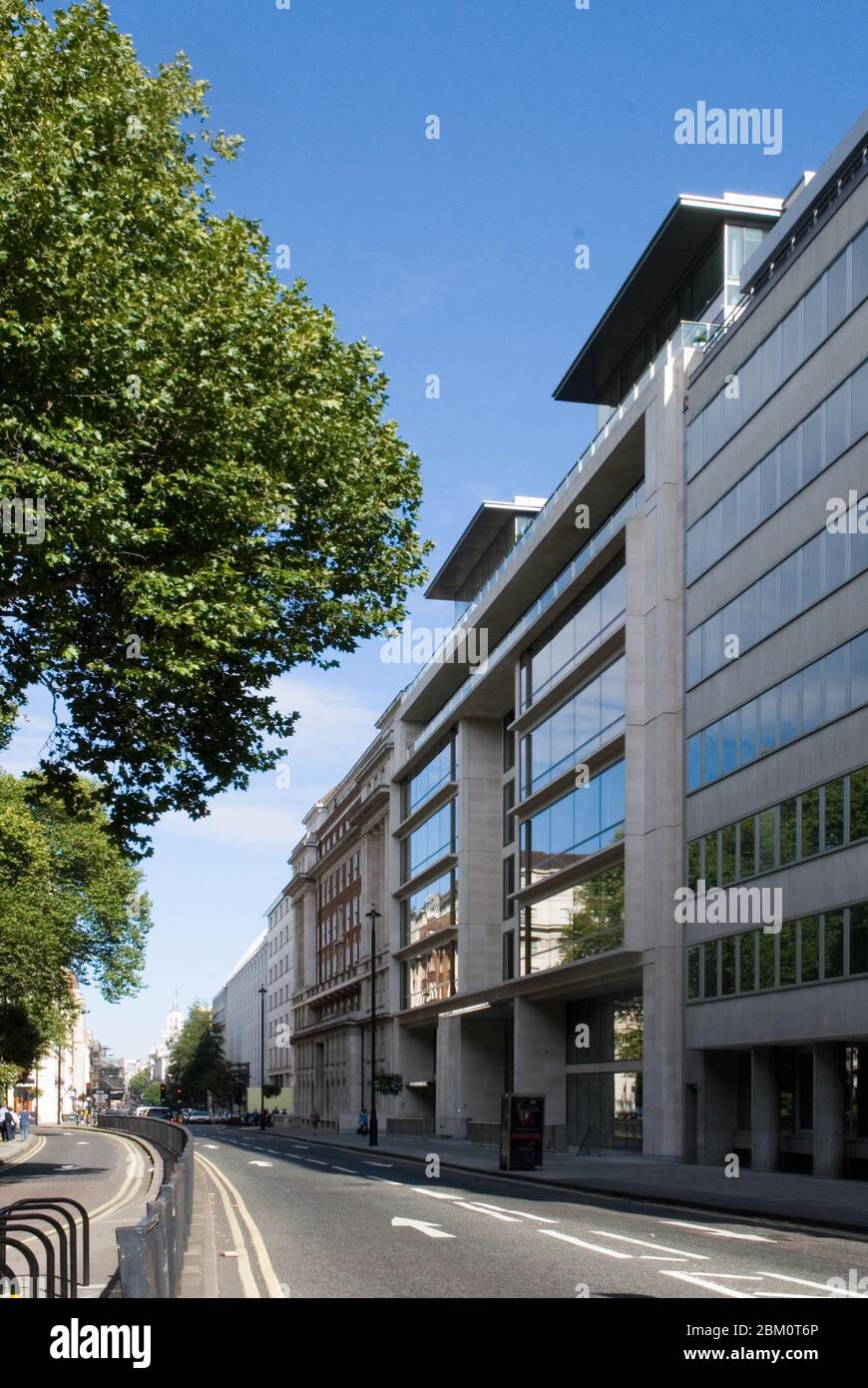 Portland Stone Elevation Windows Frontage Facade 40 Portman Square, Marylebone, London W1H 6DA by Squire & Partners John Carter Stock Photo