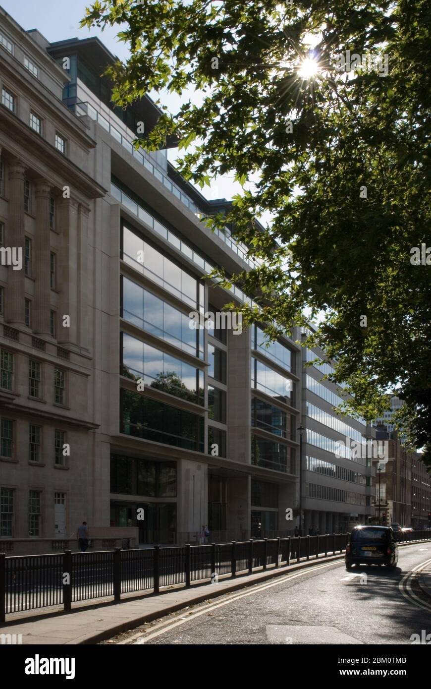 Portland Stone Elevation Windows Frontage Facade 40 Portman Square, Marylebone, London W1H 6DA by Squire & Partners John Carter Stock Photo