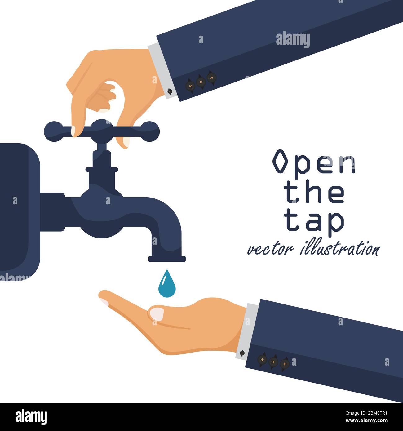 Turn off the tap hires stock photography and images Alamy
