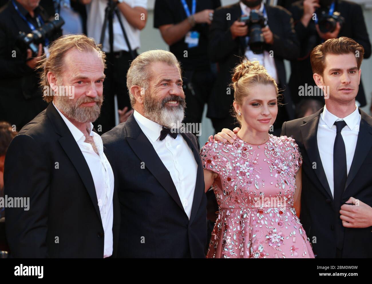 Feb 24, 1999; Los Angeles, CA, USA; Actor HUGO WEAVING at the premiere of,  'The Matrix.' (Credit Image: © Chris Delmas/ZUMA Wire Stock Photo - Alamy