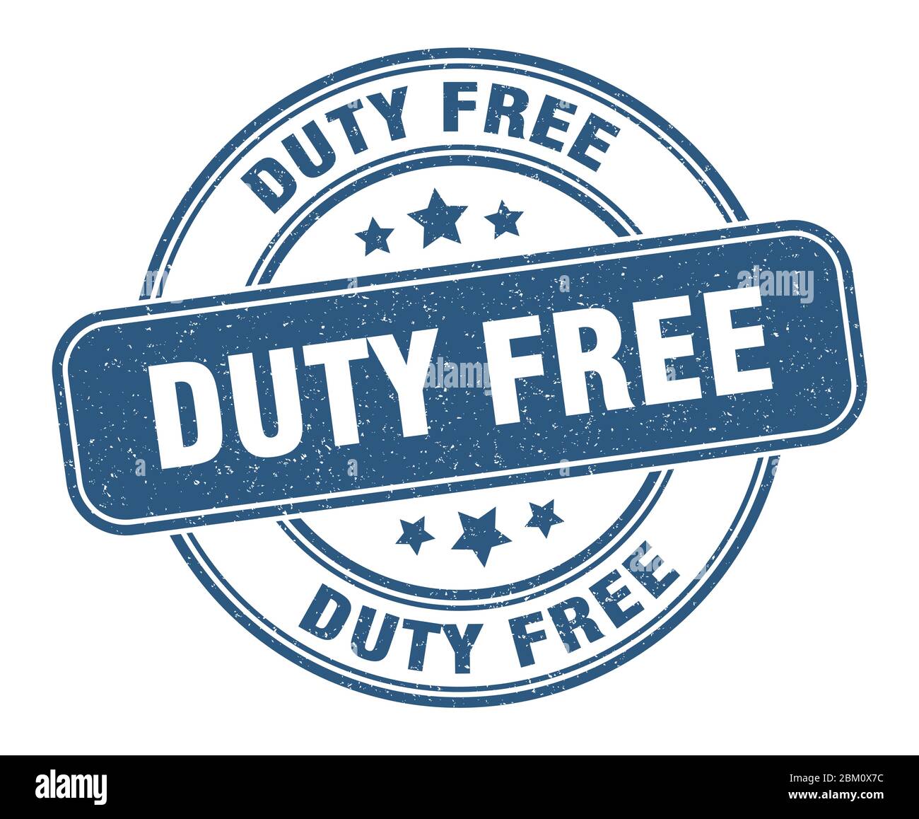 duty free stamp. duty free label. round grunge sign Stock Vector Image ...