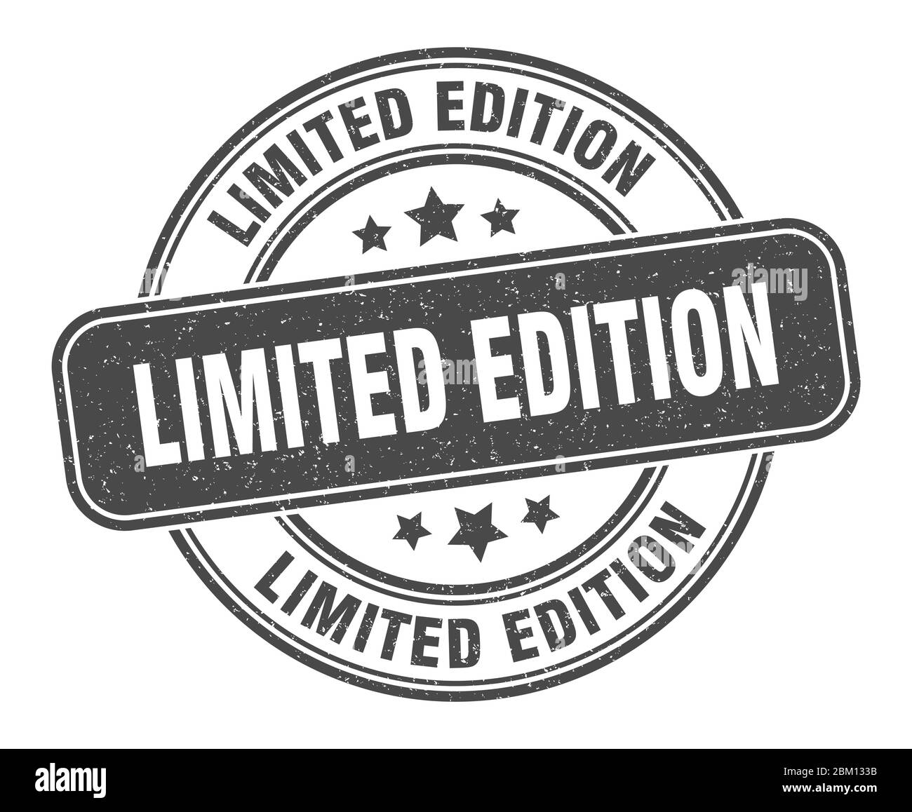 limited edition stamp. limited edition label. round grunge sign Stock Vector