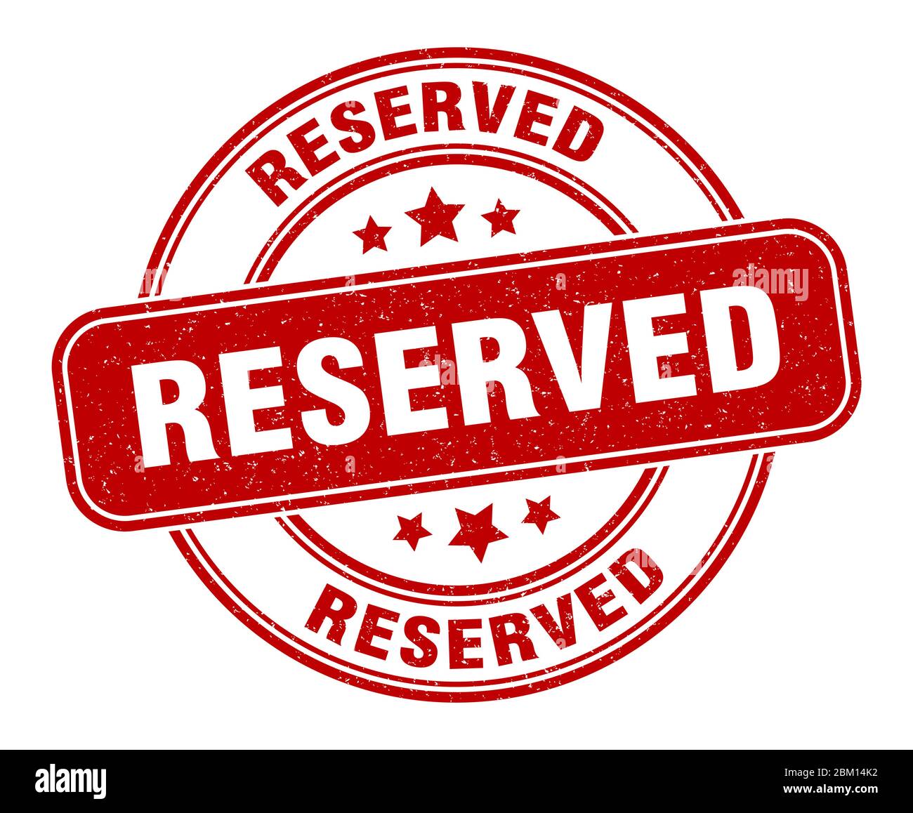 reserved stamp. reserved label. round grunge sign Stock Vector  display picture 1