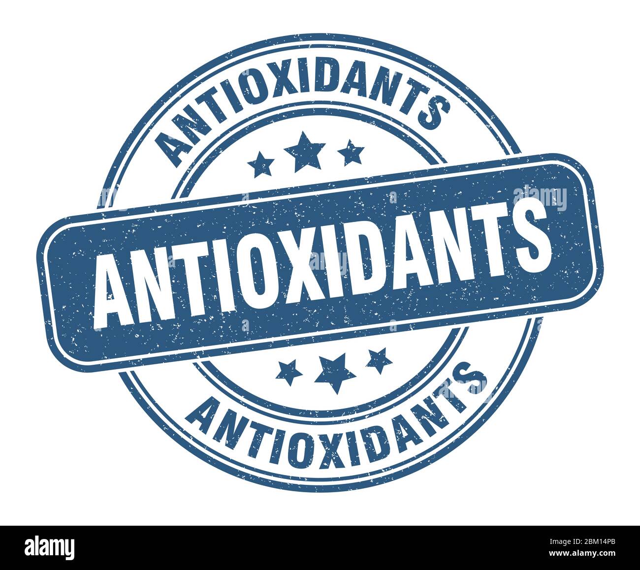antioxidants stamp. antioxidants label. round grunge sign Stock Vector