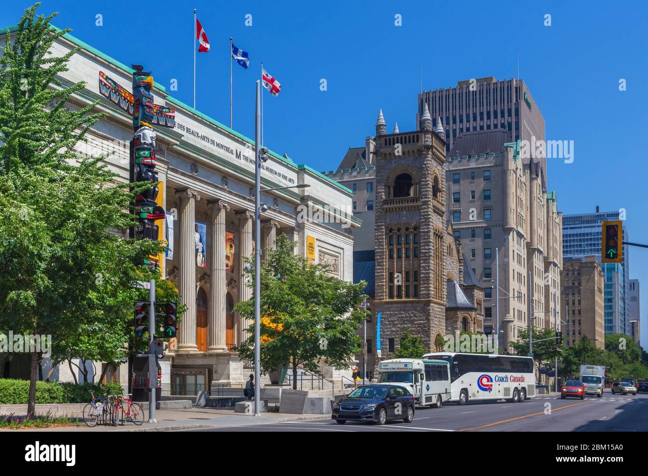 Musee Beaux Arts, New Art Gallery, 1912, Montreal, Quebec, Canada Stock Photo
