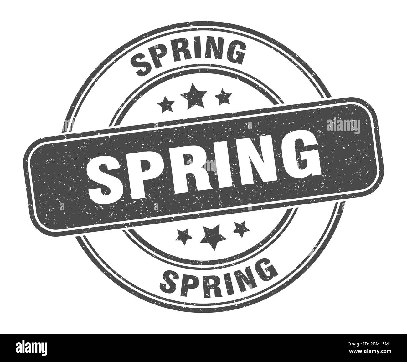 spring stamp. spring label. round grunge sign Stock Vector Image & Art ...