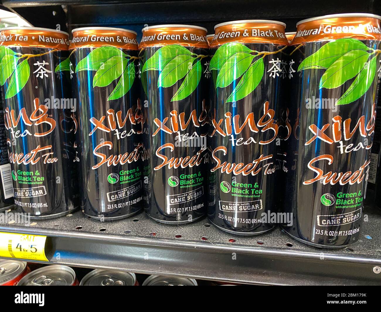 Orlando,FL/USA5/3/20 A display of Xing Sweet Green & Black Tea at a