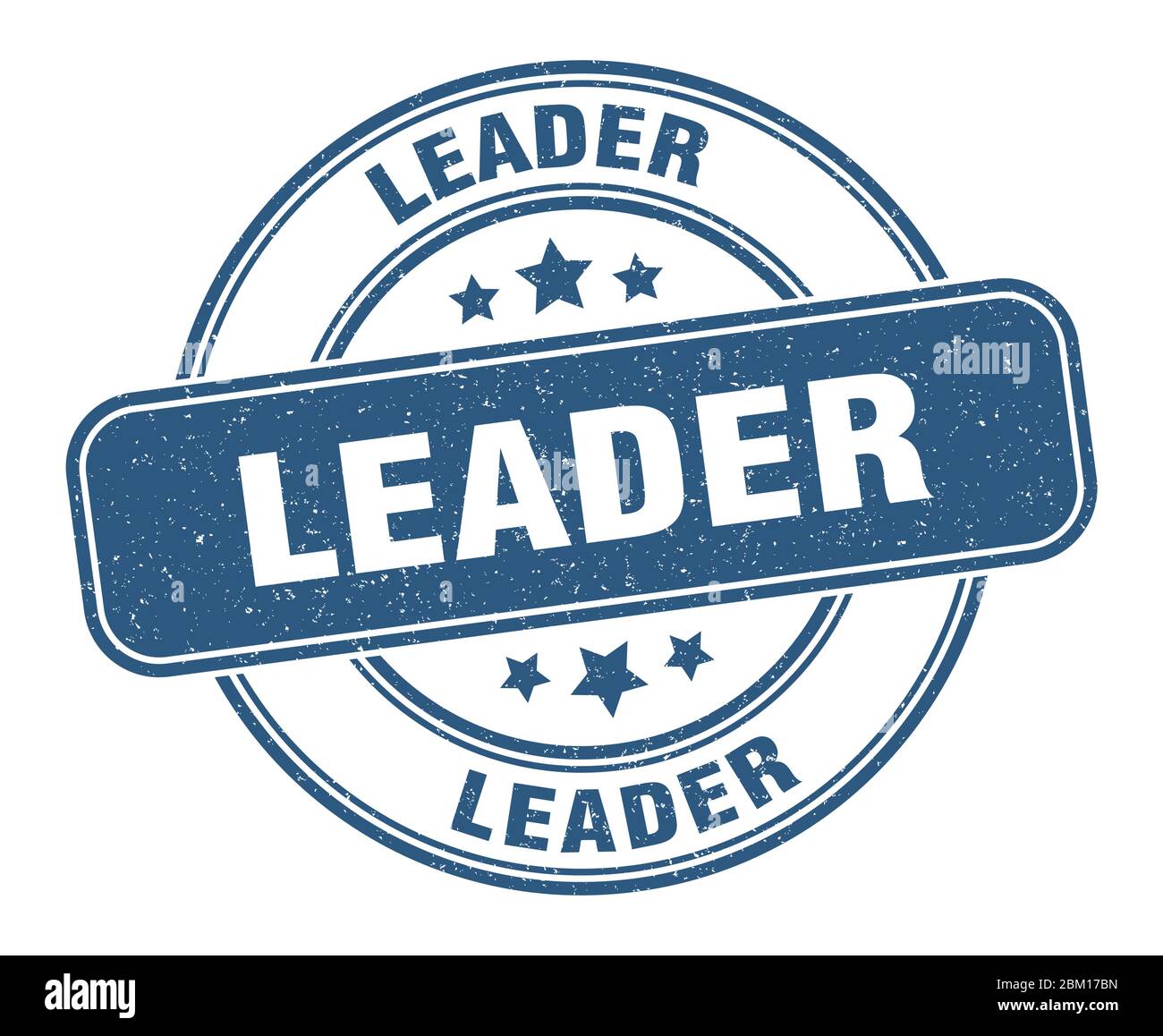 leader stamp. leader label. round grunge sign Stock Vector Image & Art ...