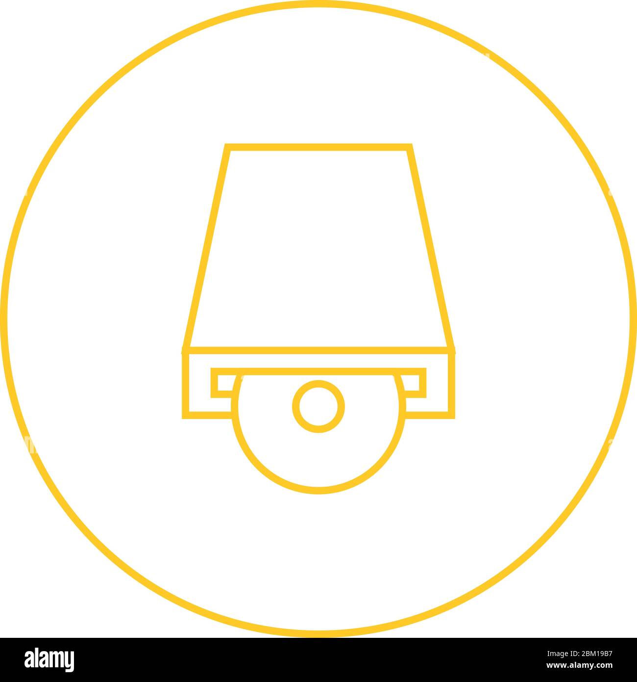 Beautiful CD rom vector line icon Stock Vector Image & Art - Alamy