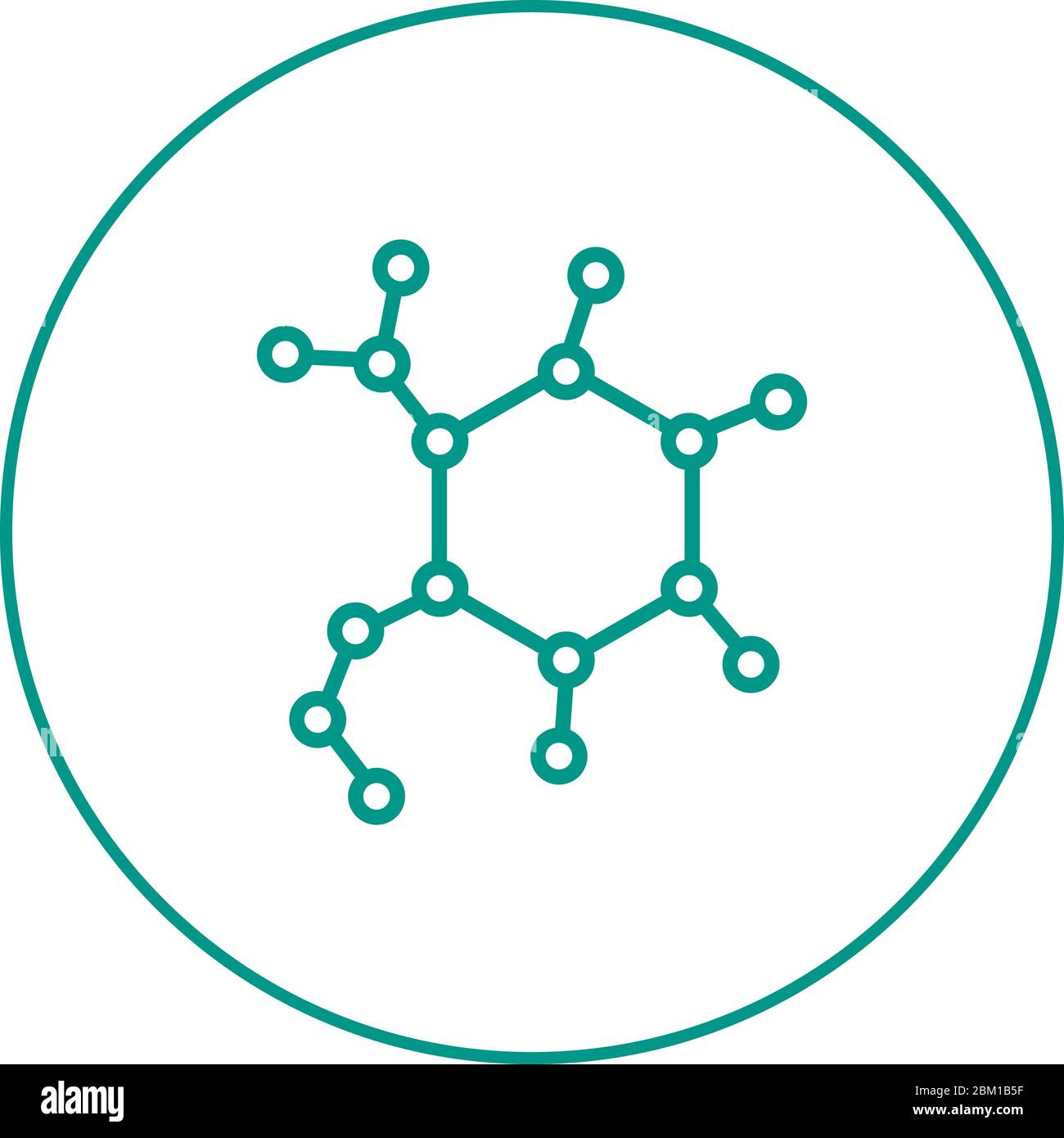 Beautigul science vector line icon Stock Vector