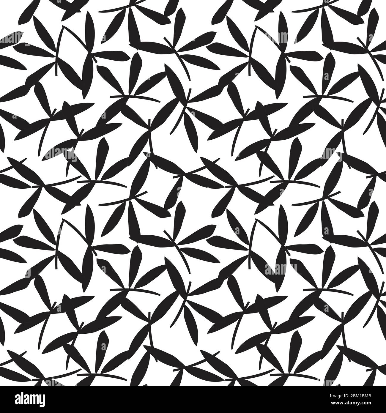 White Floral botanical seamless pattern background suitable for fashion ...