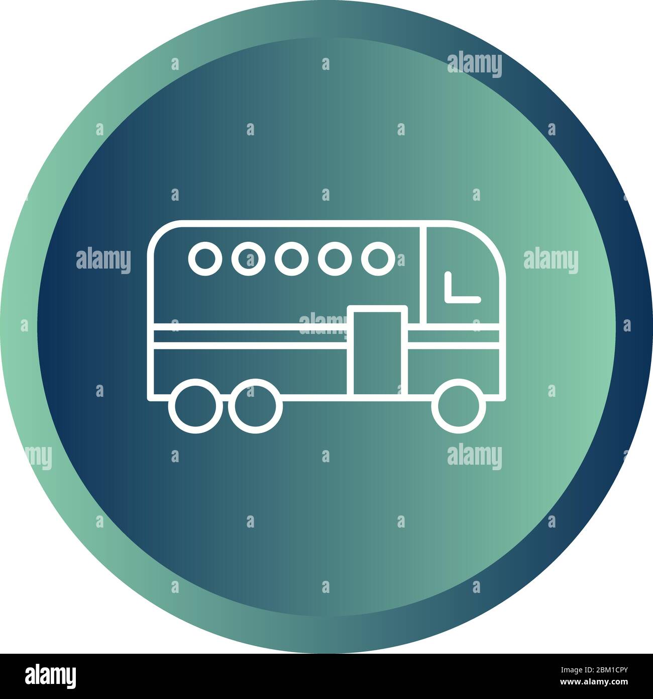 Beautiful Bus Vector line icon Stock Vector Image & Art - Alamy