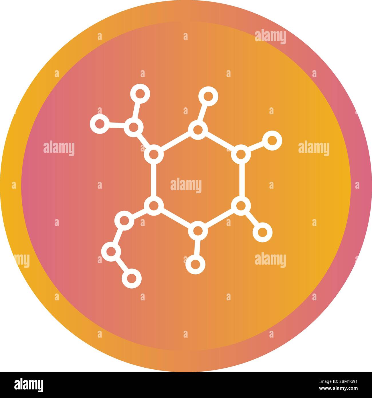 Beautigul science vector line icon Stock Vector