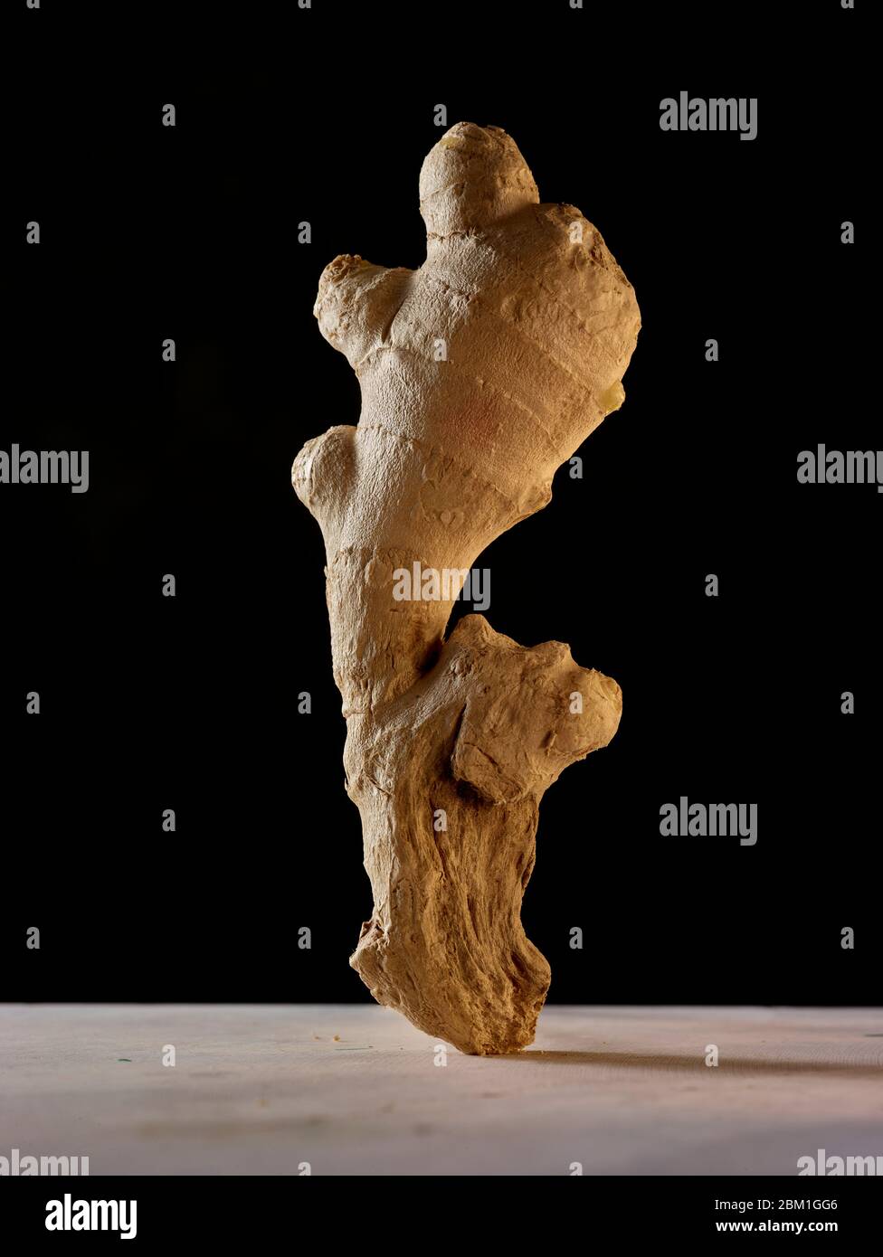 Statuesque and attractive well proportioned natural ginger root food