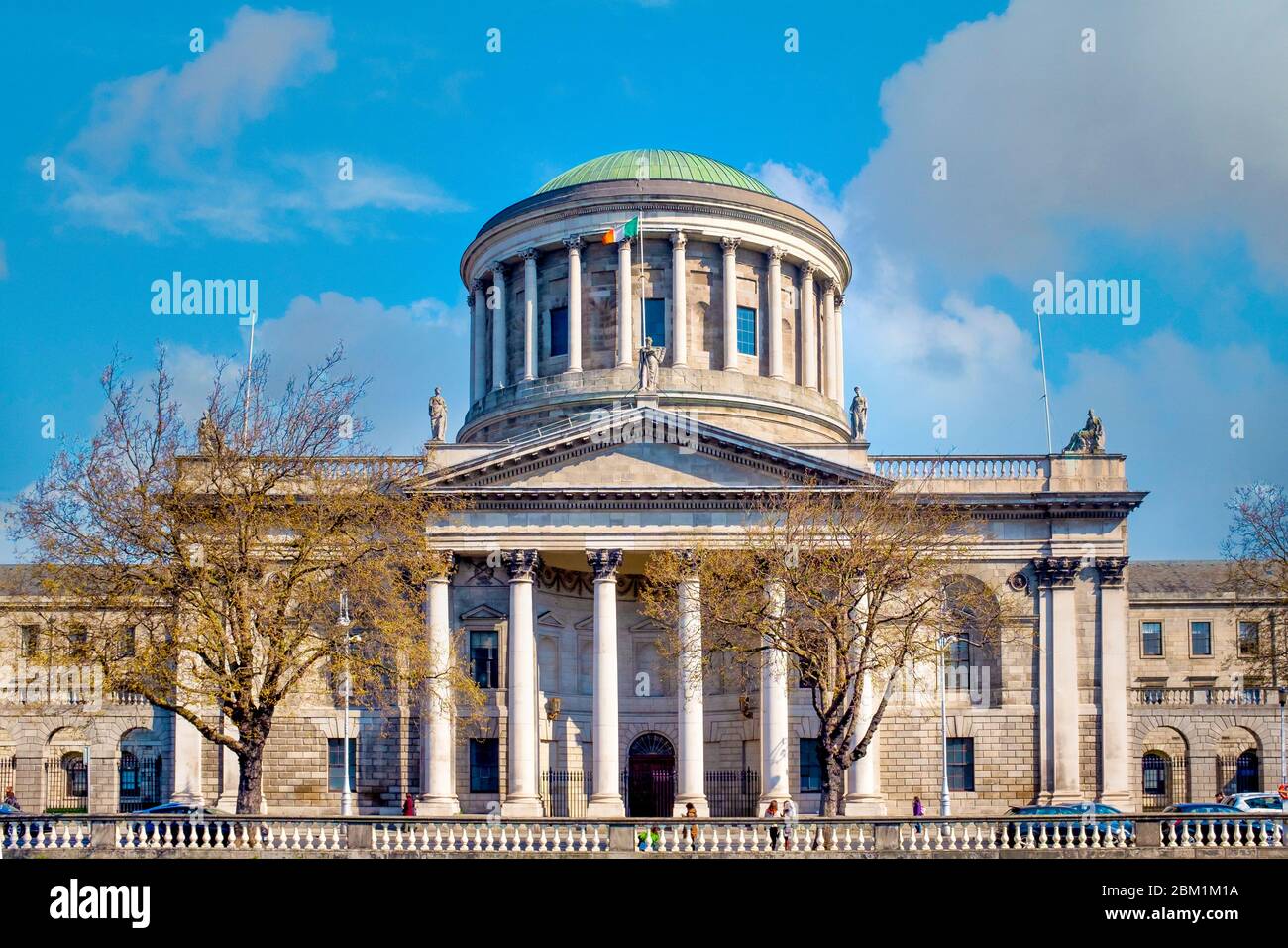 Four courts building, Dublin, Ireland Stock Photo