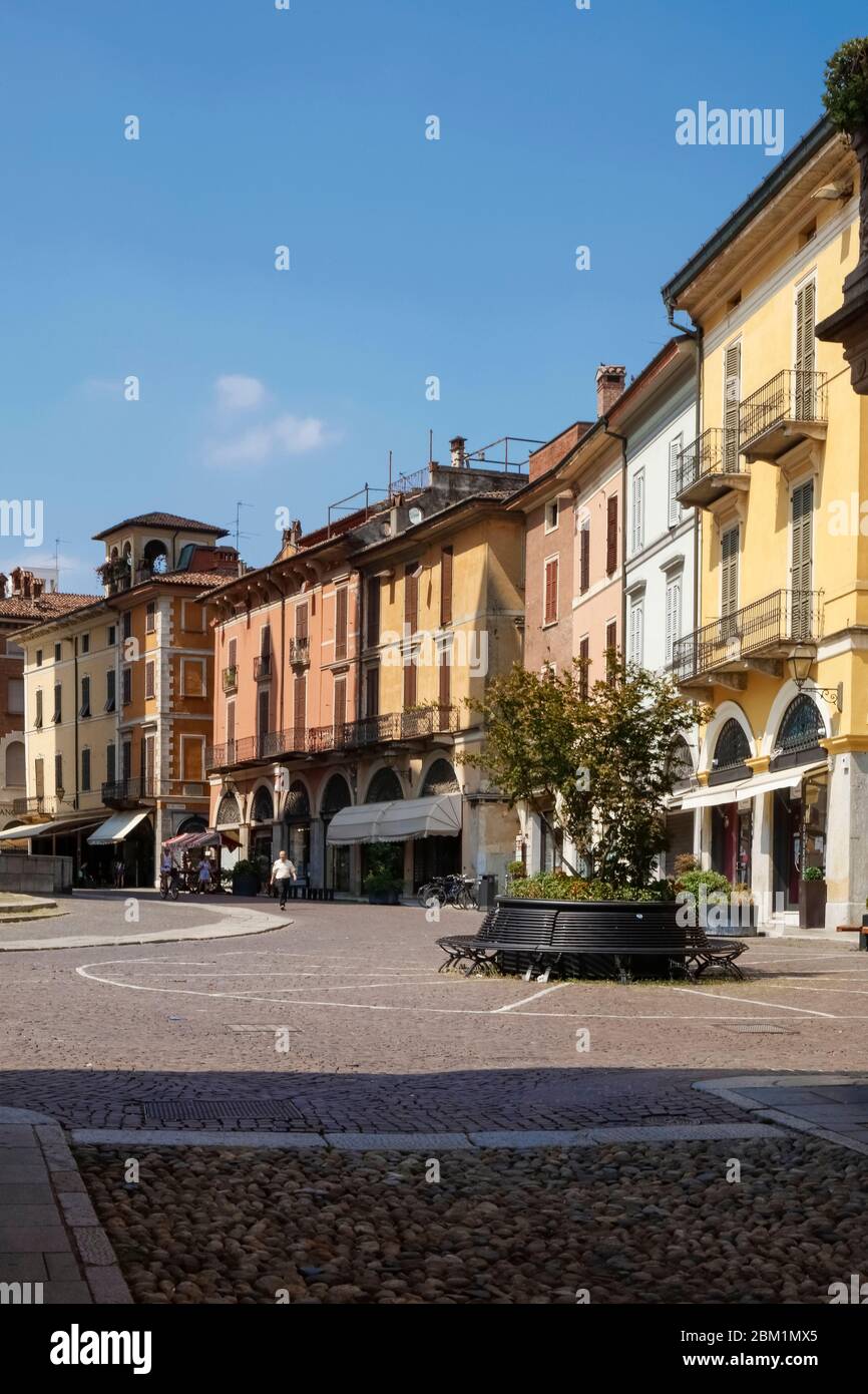 Italy Lombardy Cremona piazza del comune Stock Photo