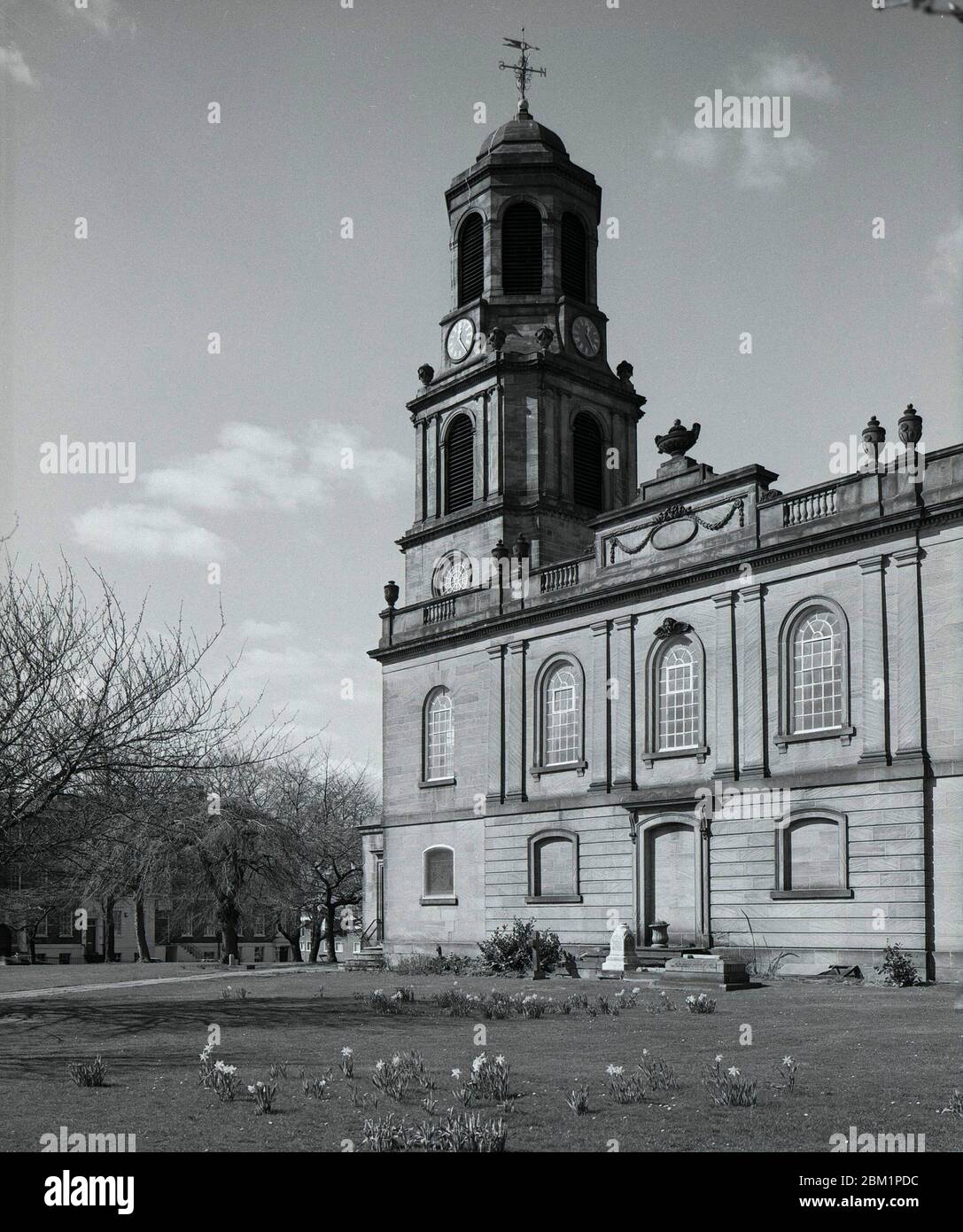 1994, St Johns, architectural square, Wakefield, West