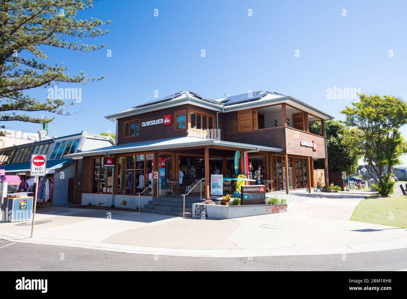 Byron Bay Town Centre in NSW Australia Stock Photo Alamy