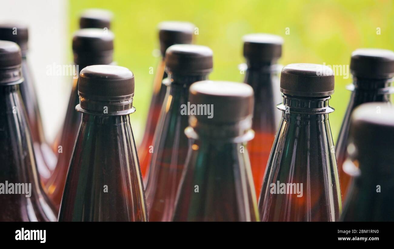 Homemade beer after secondary fermentation, ready to drink Stock Photo Alamy