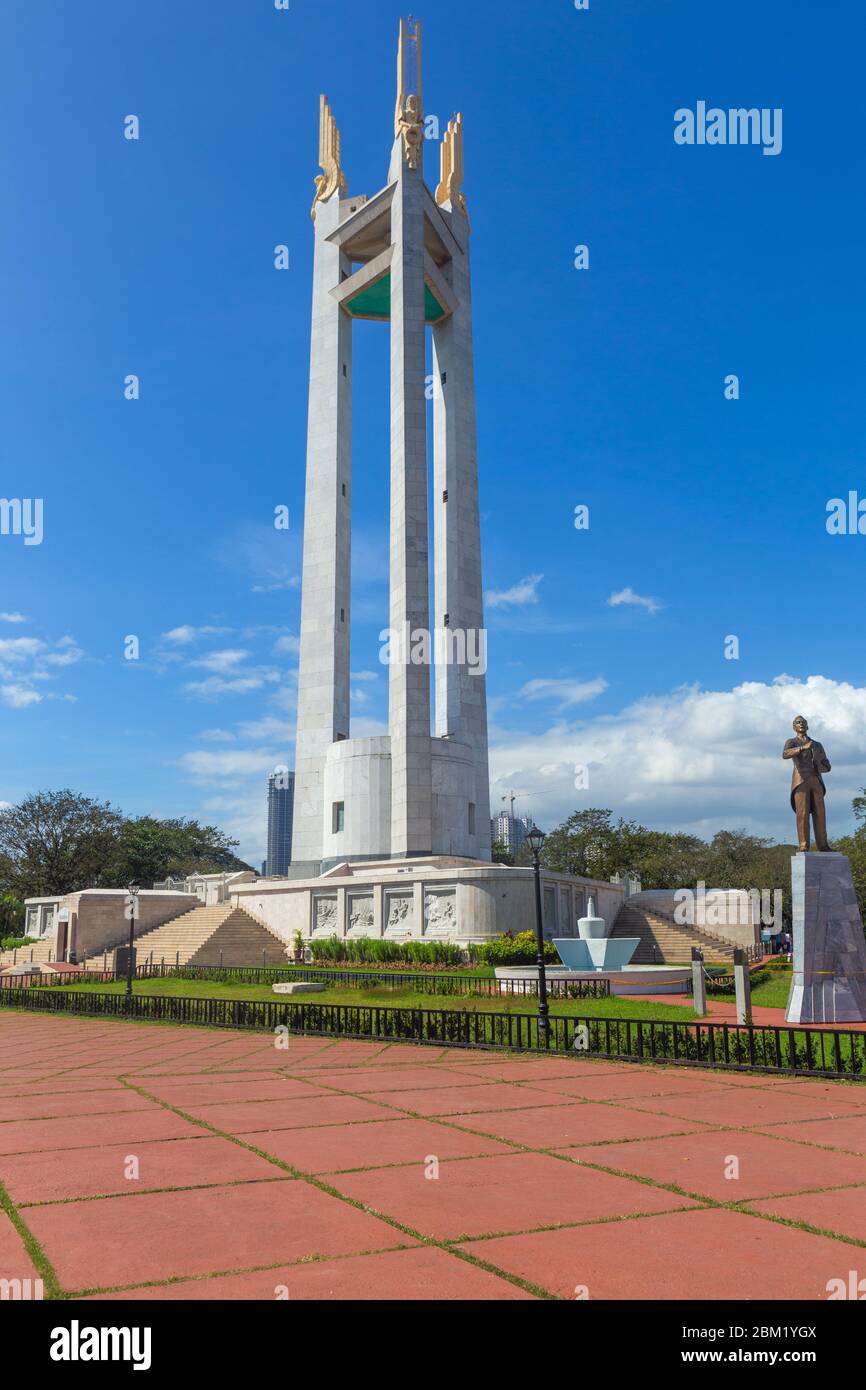 Quezon Memorial Shrine, Quezon City, Manila, Philippines Stock Photo
