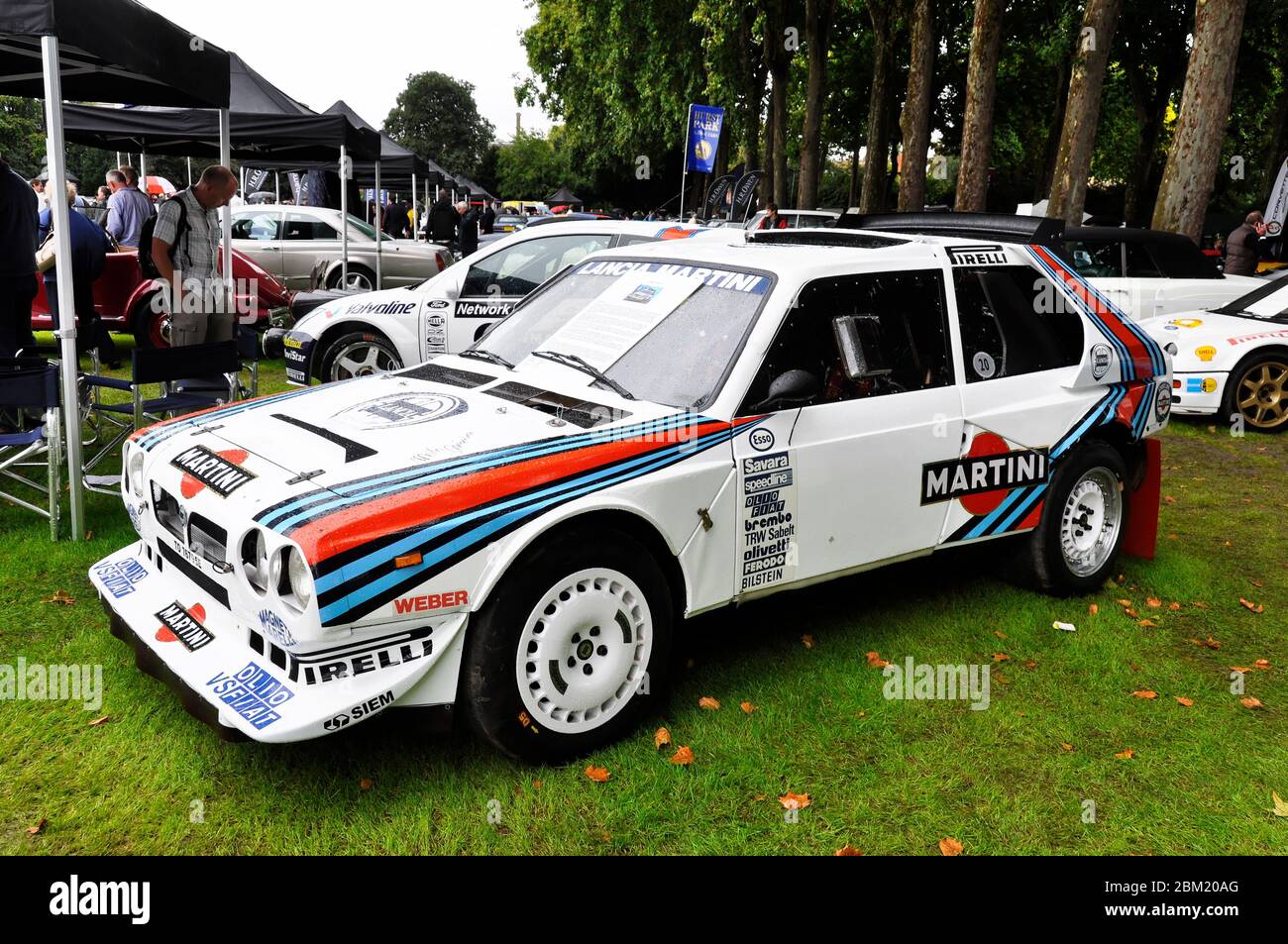 Lancia Delta S4 at Chelsea AutoLegends Stock Photo