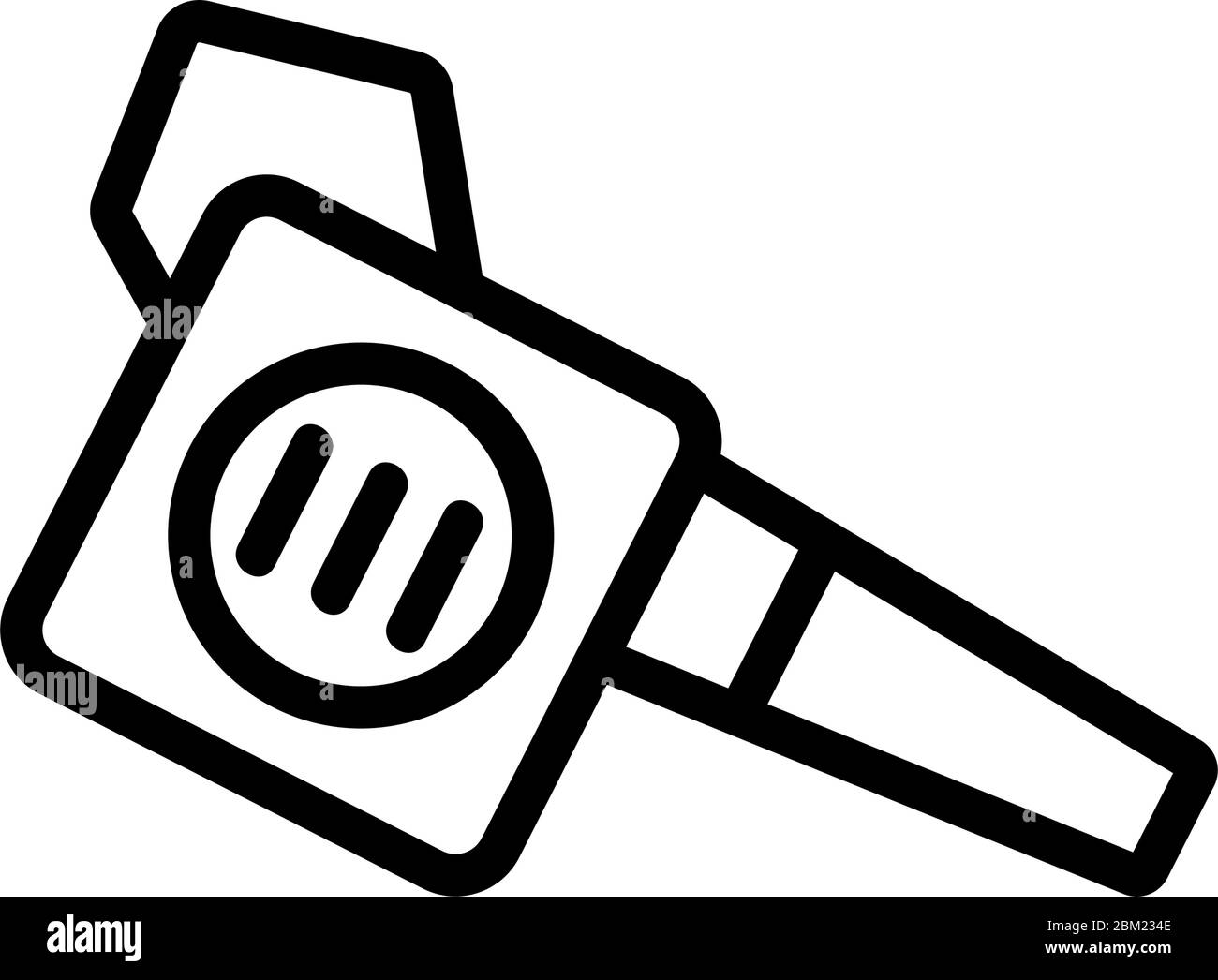 Leaf blower Black and White Stock Photos & Images - Alamy