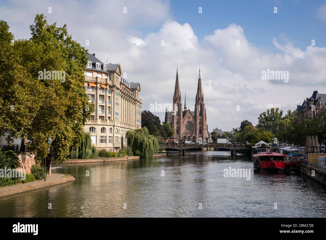Saint Paul church in Strasbourg, France Stock Photo