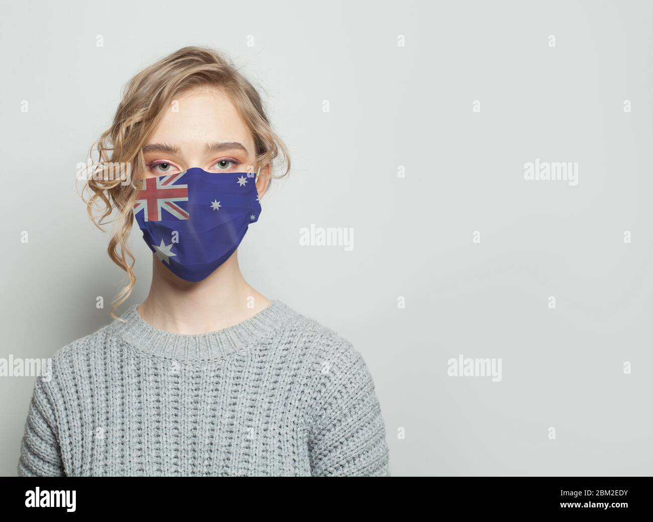 Girl australian flag hires stock photography and images Alamy